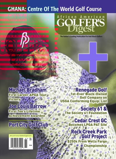 African Amercian Golfer's Digest September 01, 2022 Issue Cover