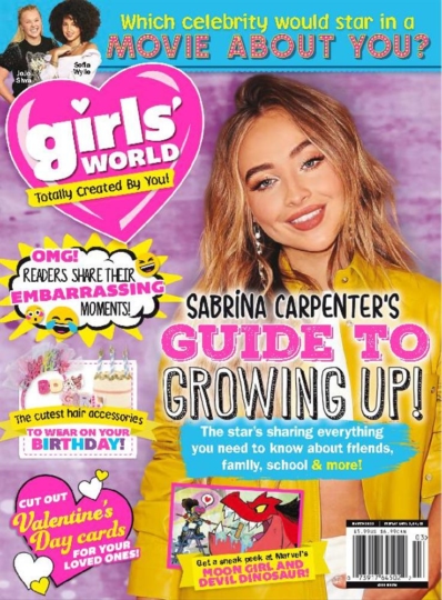 Girls' World March 01, 2023 Issue Cover