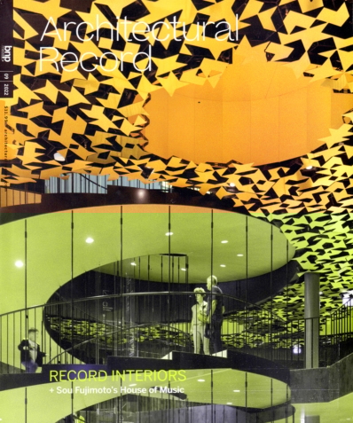 Architectural Record September 01, 2022 Issue Cover