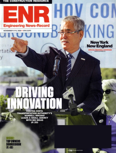 Engineering News Record | 11/9/2020 Cover