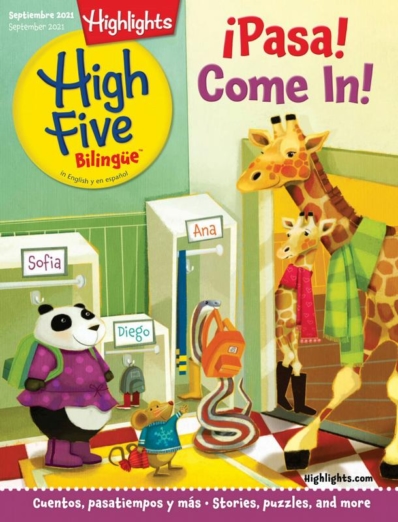 Highlights High Five Bilingue September 01, 2021 Issue Cover