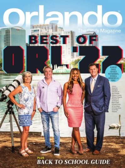 Orlando Magazine August 01, 2022 Issue Cover