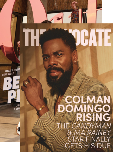 Out & The Advocate Edition October 01, 2021 Issue Cover