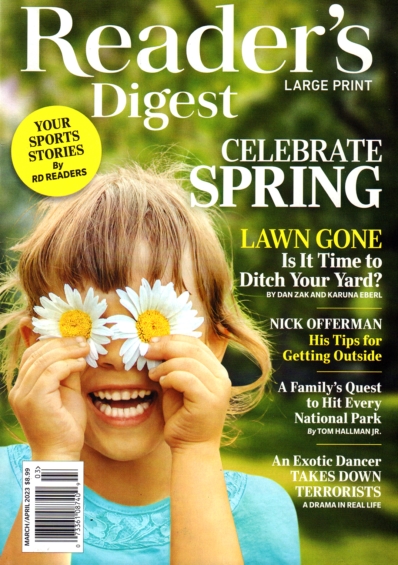 Reader's Digest - Large Print Edition March 01, 2023 Issue Cover