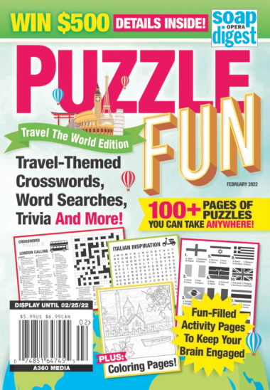 Puzzle Fun February 01, 2022 Issue Cover