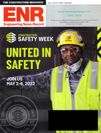 Engineering News Record April 18, 2022 Issue Cover