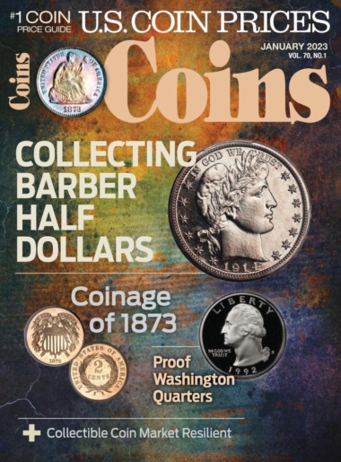 Coins January 01, 2023 Issue Cover