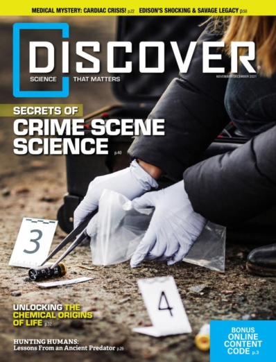 Discover November 01, 2021 Issue Cover
