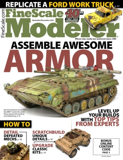 Finescale Modeler November 01, 2022 Issue Cover