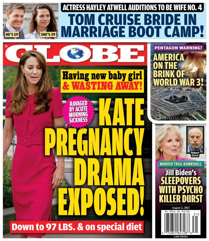 Globe magazine globe