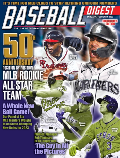 Baseball Digest January 01, 2023 Issue Cover