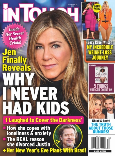In Touch Weekly December 27, 2021 Issue Cover