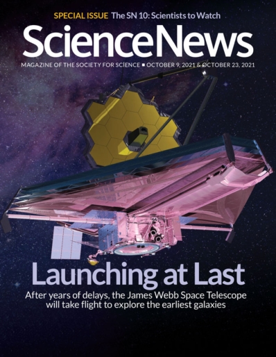 Science News October 23, 2021 Issue Cover