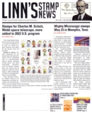 Linn's Stamp News Weekly May 23, 2022 Issue Cover