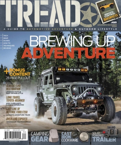 Tread November 01, 2021 Issue Cover