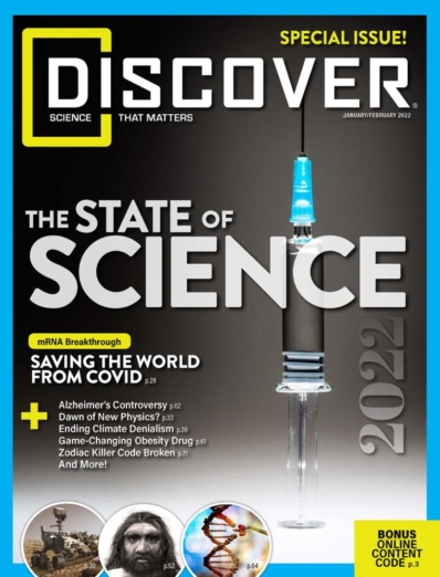 Discover January 01, 2022 Issue Cover