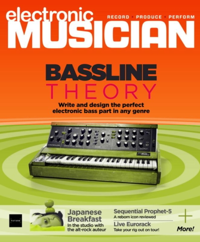 Electronic Musician November 01, 2021 Issue Cover