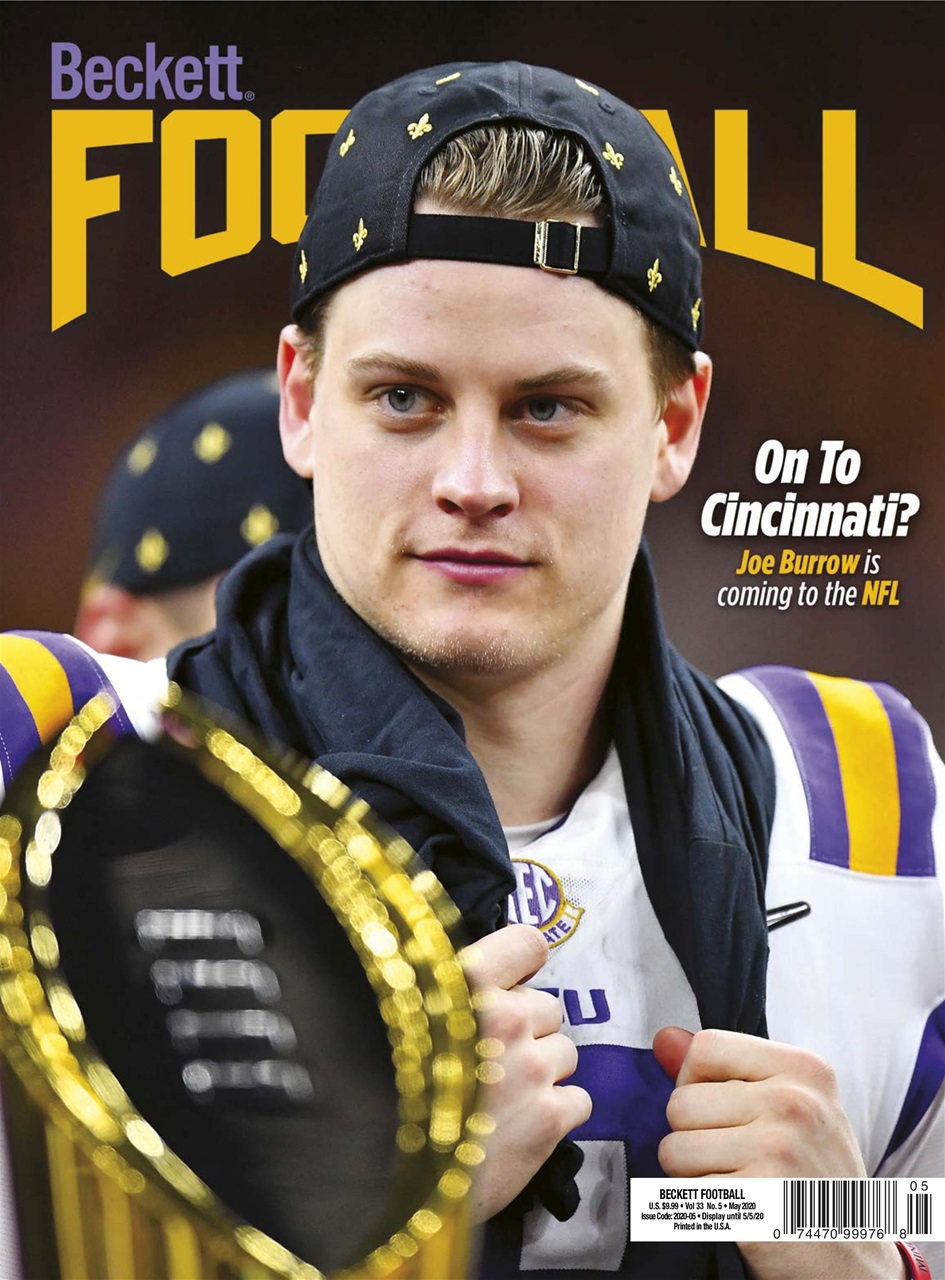 Beckett football magazine magazine agent