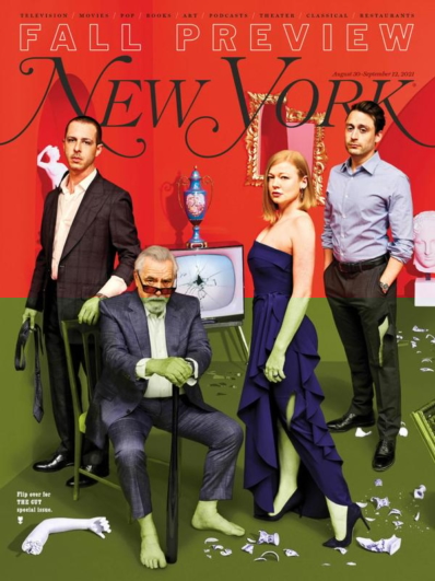 New York Magazine August 30, 2021 Issue Cover