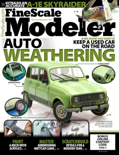 Finescale Modeler November 01, 2021 Issue Cover