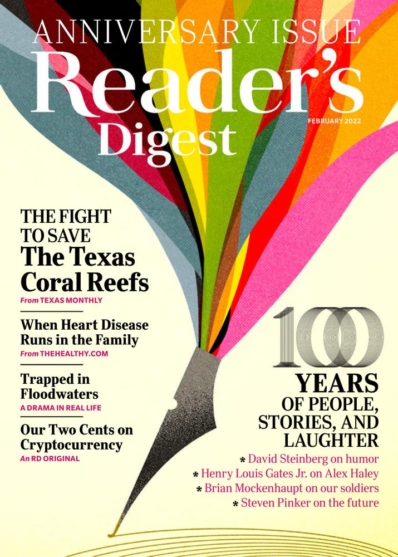 Reader's Digest February 01, 2022 Issue Cover