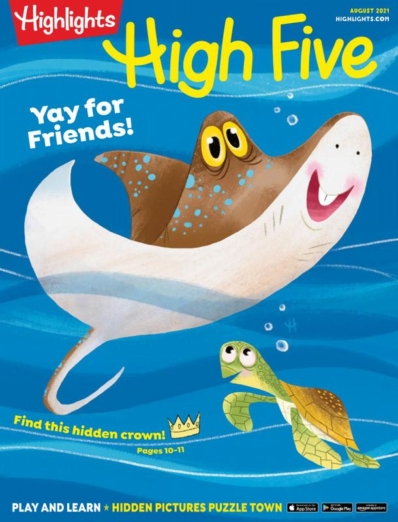 Highlights High Five August 01, 2021 Issue Cover