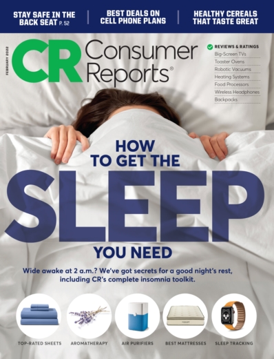 Consumer Reports February 01, 2022 Issue Cover
