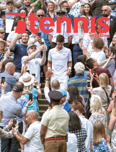 Tennis Magazine September 01, 2021 Issue Cover