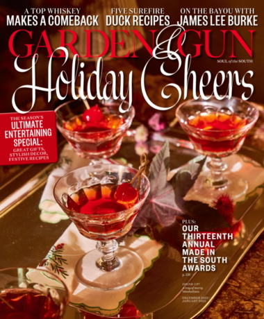 Garden & Gun December 01, 2022 Issue Cover