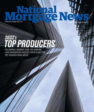 National Mortgage News April 01, 2022 Issue Cover
