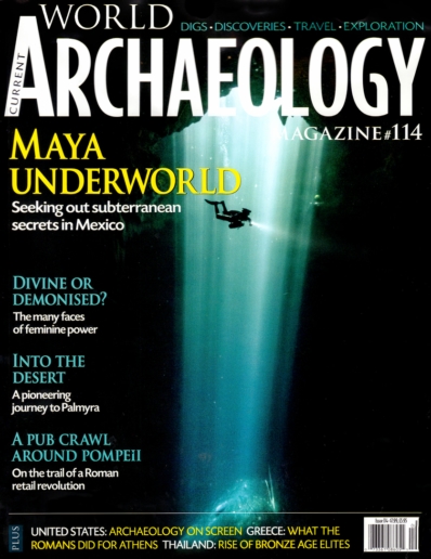 Current World Archaeology August 01, 2022 Issue Cover