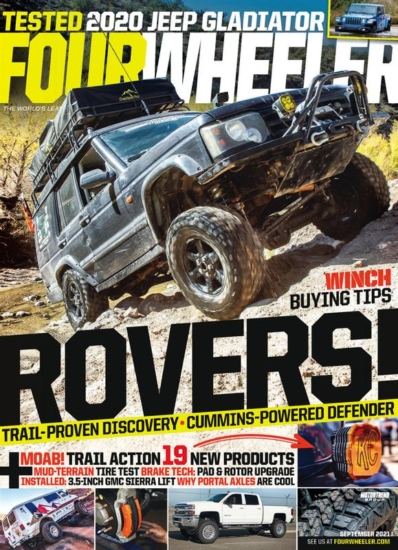 Four Wheeler September 01, 2021 Issue Cover