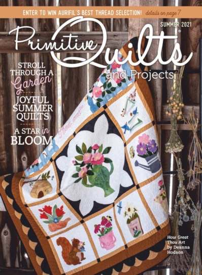 Primitive Quilts & Projects | 6/1/2021 Cover