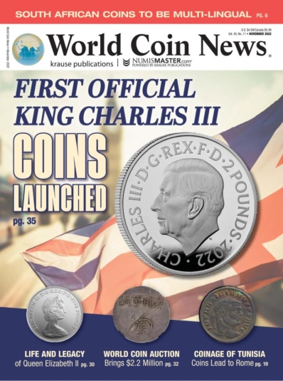 World Coin News November 01, 2022 Issue Cover