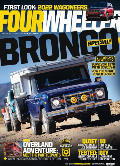 Four Wheeler October 01, 2021 Issue Cover
