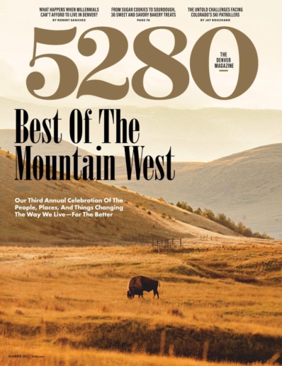 5280 Magazine December 01, 2022 Issue Cover