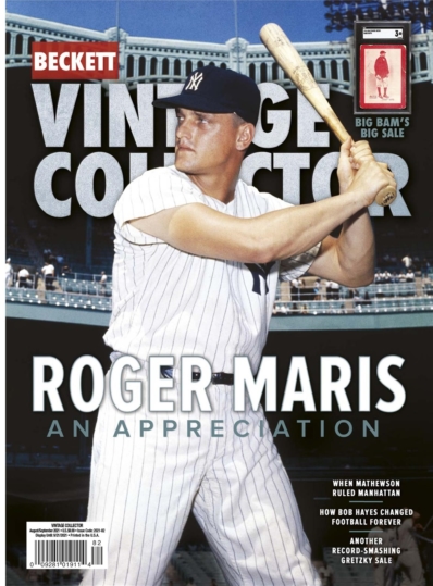 Beckett Vintage Collector August 01, 2021 Issue Cover