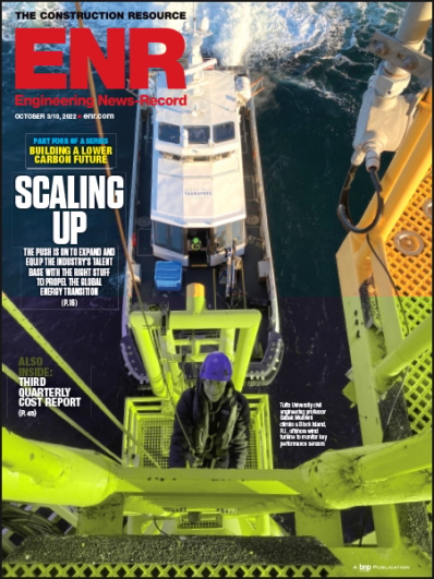 Engineering News Record October 03, 2022 Issue Cover