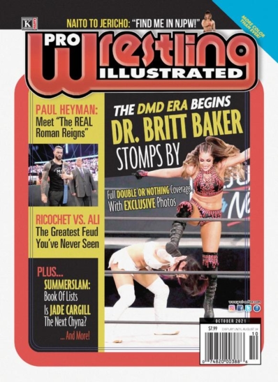 Pro Wrestling Illustrated October 01, 2021 Issue Cover