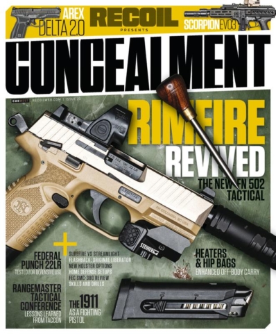 Recoil Concealment September 01, 2021 Issue Cover