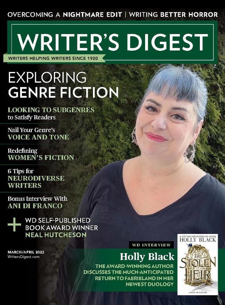 Writer's Digest March 01, 2023 Issue Cover