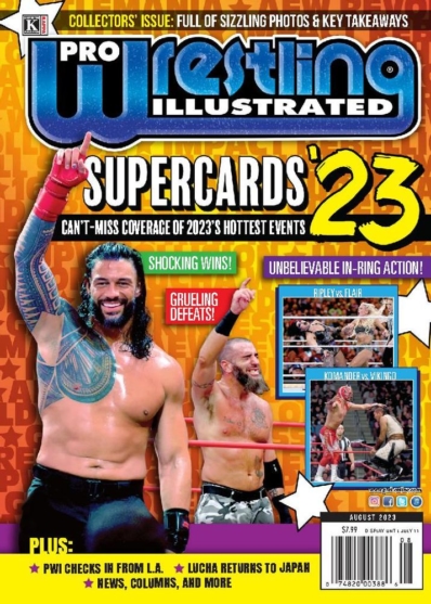 Pro Wrestling Illustrated August 01, 2023 Issue Cover