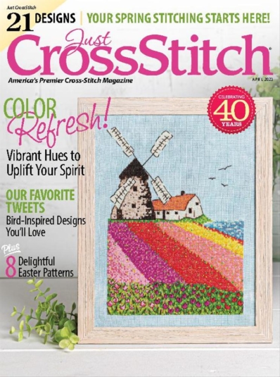 Just CrossStitch April 01, 2023 Issue Cover