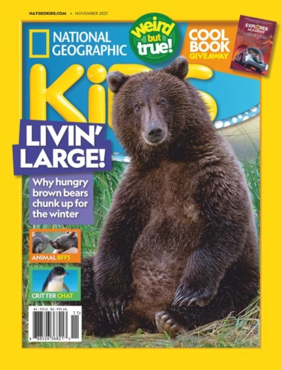 National Geographic Kids November 01, 2021 Issue Cover