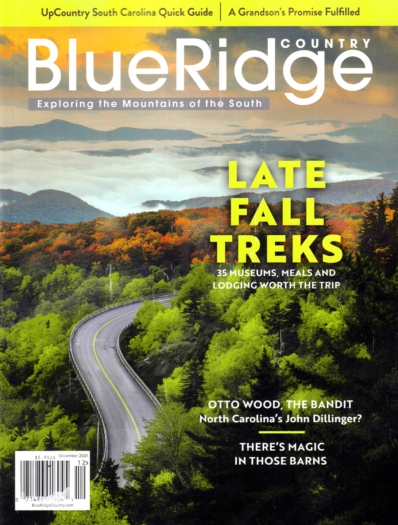 Blue Ridge Country December 01, 2021 Issue Cover