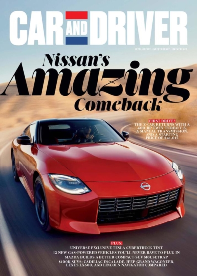 Car And Driver June 01, 2022 Issue Cover