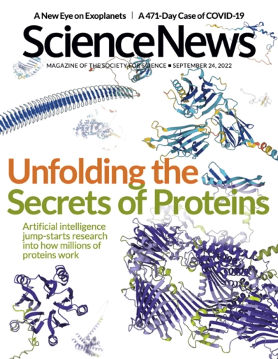 Science News September 24, 2022 Issue Cover
