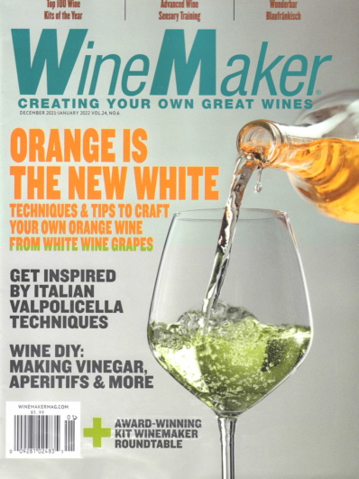 Wine Spectator December 01, 2021 Issue Cover