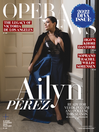 Opera News November 01, 2022 Issue Cover