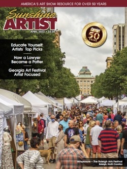 Sunshine Artist April 01, 2022 Issue Cover